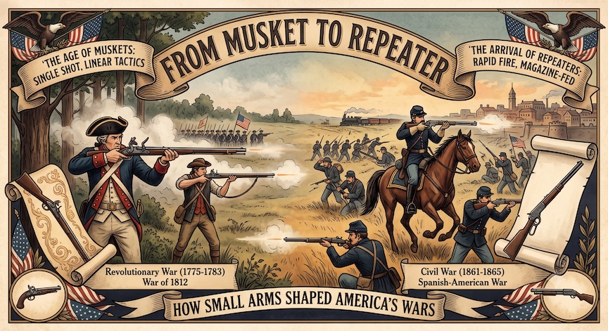 From Musket to Repeater: How Small Arms Shaped America's Wars