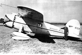 Wiley Post Sets New Round-the-World Record